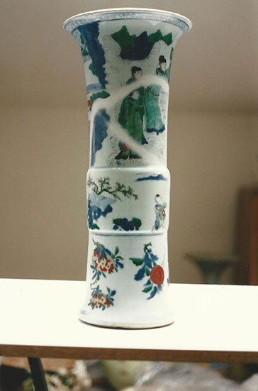 Vase rouleau - Resaturation de Ceramique